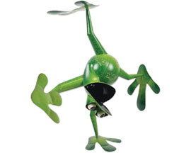 Winston The Frog Sculpture