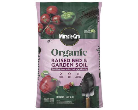 Miracle-Gro&reg; Organic Raised Bed Soil