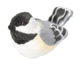 Wild Republic&reg; Audubon II Black Capped Chickadee