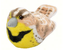 Wild Republic&reg; Audubon II Western Meadowlark Plush Toy