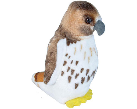 Wild Republic&reg; Audubon II Red-Tailed Hawk Plush Toy