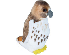 Wild Republic&reg; Audubon II Red-Tailed Hawk Plush Toy