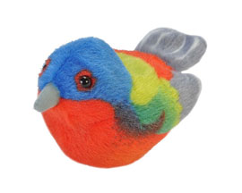 Wild Republic&reg; Audubon II Painted Bunting with Sound