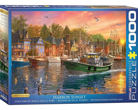 EuroGraphics Harbor Sunset Puzzle