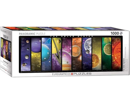 EuroGraphics Solar System Panoramic Puzzle