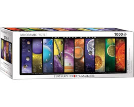 EuroGraphics Solar System Panoramic Puzzle