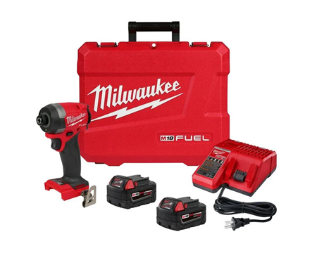 Milwaukee&reg; M18 Fuel 1/4" Hex Impact Driver Kit