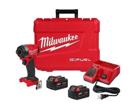 Milwaukee&reg; M18 Fuel 1/4" Hex Impact Driver Kit