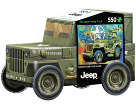 The Jeep&reg; Army Truck Puzzle Tin