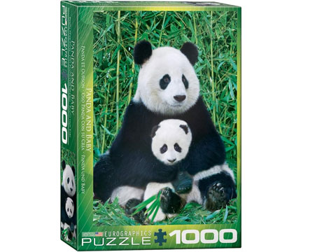 Panda and Baby Puzzle