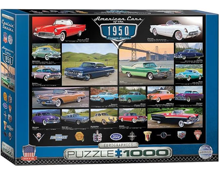 American Cars of the 1950s Puzzle