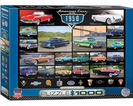 American Cars of the 1950s Puzzle