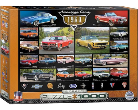 American Cars of the 1960s Puzzle