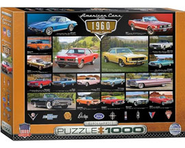 American Cars of the 1960s Puzzle