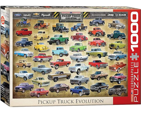 Pickup Truck Evolution Puzzle
