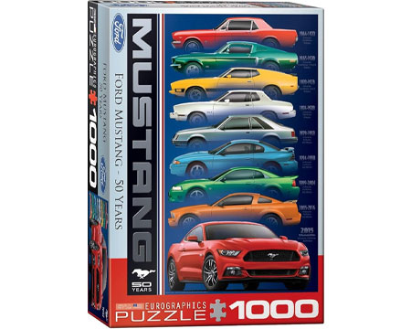 Ford Mustang 50 Years Puzzle