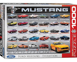 Ford Mustang 50 Years Puzzle