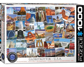 USA Globetrotter Jigsaw Puzzle