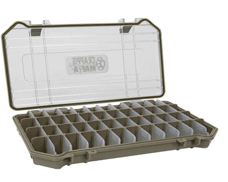 Bass Mafia&reg; 2.0 Crappie Mafia 1800 Coffins Tackle Box