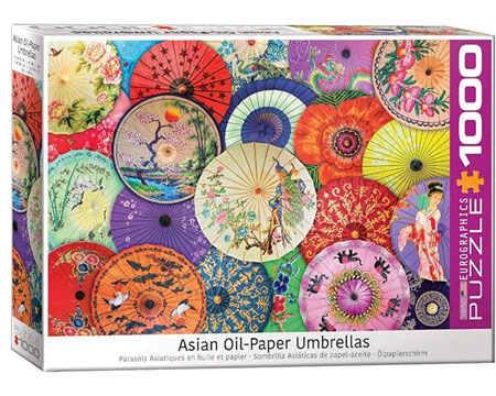 Asian Oil-Paper Umbrellas Puzzle