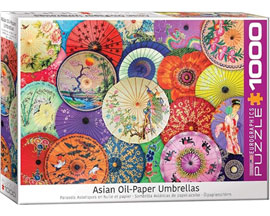 Asian Oil-Paper Umbrellas Puzzle