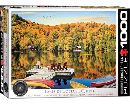 Lakeside Cottage Quebec Puzzle