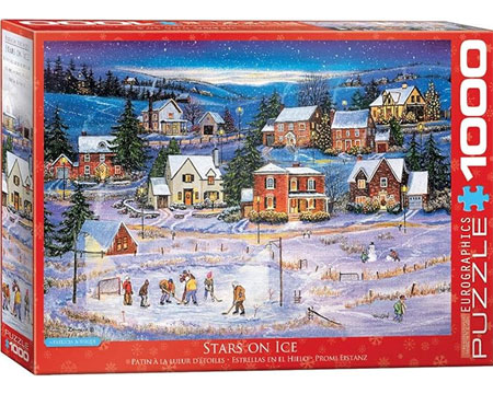 Stars on Ice by Patricia Bourque Puzzle