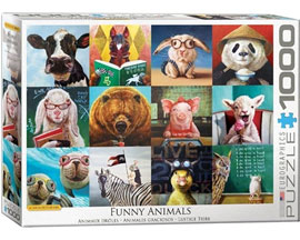 Funny Animals by Lucia Heffernan Puzzle