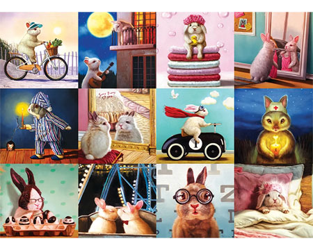 Funny Bunnies Puzzle