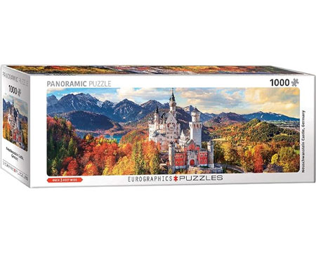 Neuschwanstein Castle in Autumn Puzzle