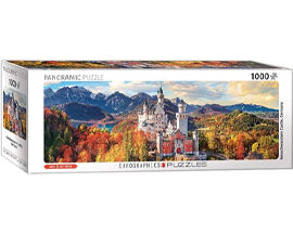 Neuschwanstein Castle in Autumn Puzzle