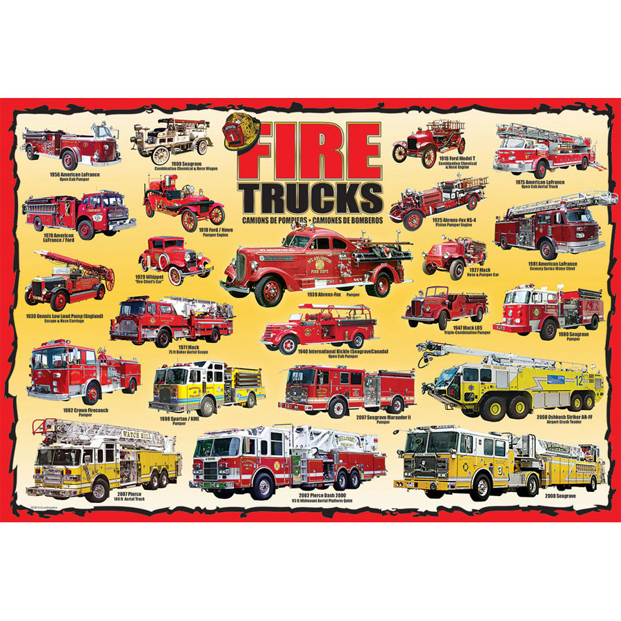 Fire Trucks Puzzle
