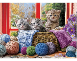 Knittin� Kittens Puzzle