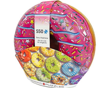 Rainbow Donut Puzzle
