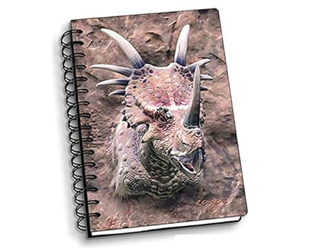 3D Styracosaurus Notebook 