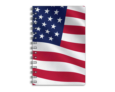 3D USA Notebook