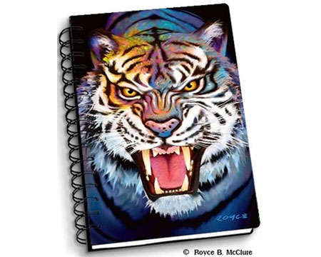 Tiger Growl Notebook