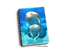 Blue Manatees Notebook 