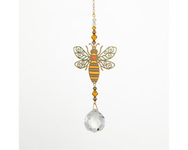 Crystal Dreams Bee Suncatcher