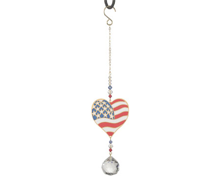 Crystal Dreams Flag Suncatcher