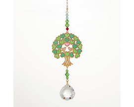 Crystal Dreams Suncatcher - Tree Of Life