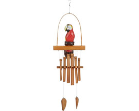 Woodstock Chimes&reg; Parrot Bamboo Chime