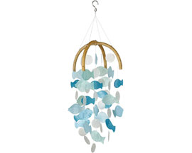 Woodstock Chimes&reg; Fish Capiz Chimes