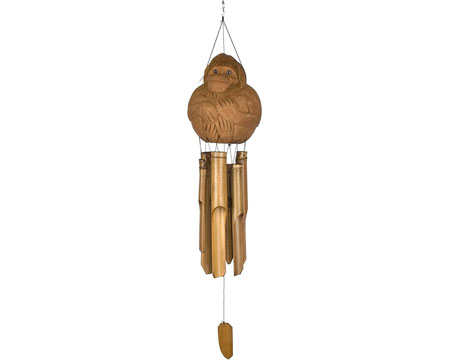 Woodstock Chimes&reg; Monkey Bamboo Chime