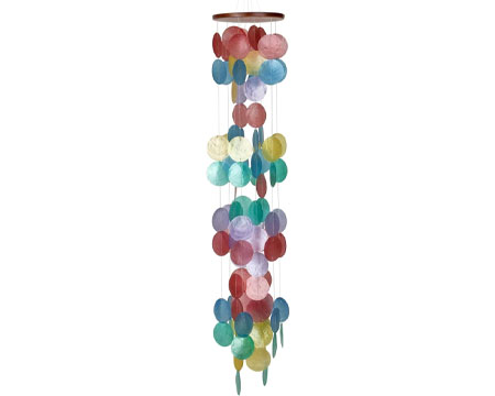 Woodstock Chimes&reg; Capiz Waterfall Windchime