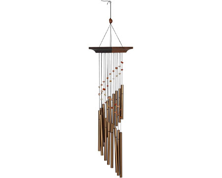 Woodstock Chimes&reg; Mystic Spiral Wind Chime - Amber