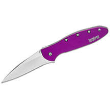 Kershaw&reg; Ken Onion Leek Knife - Purple