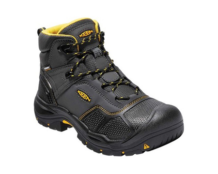 Keen Utility&reg; Men's 8 in. Logandale Waterproof Steel Toe Boot - Raven/Black