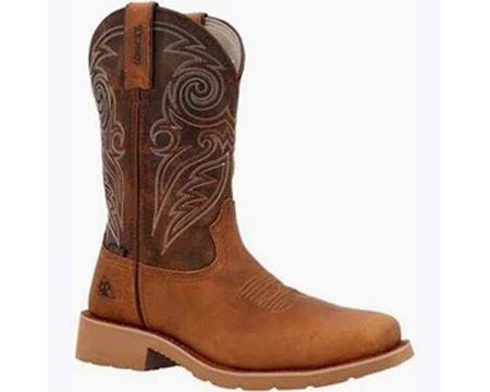 Rocky&reg; Men's 12 in. Monocrepe Waterproof Steel Toe Work Boots 