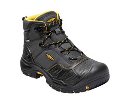 Keen Utility&reg; Men's 8 in. Logandale Waterproof Steel Toe Boot - Raven/Black